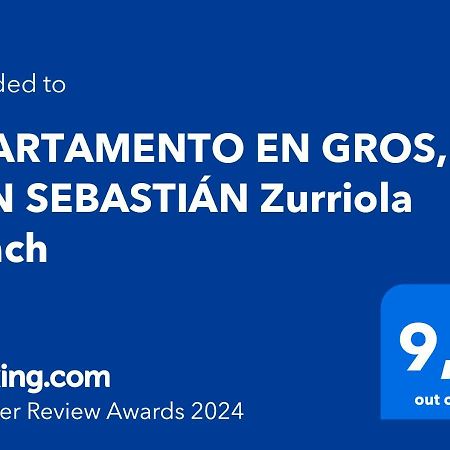 Apartamento En Gros, San Sebastian Zurriola Beach Εξωτερικό φωτογραφία
